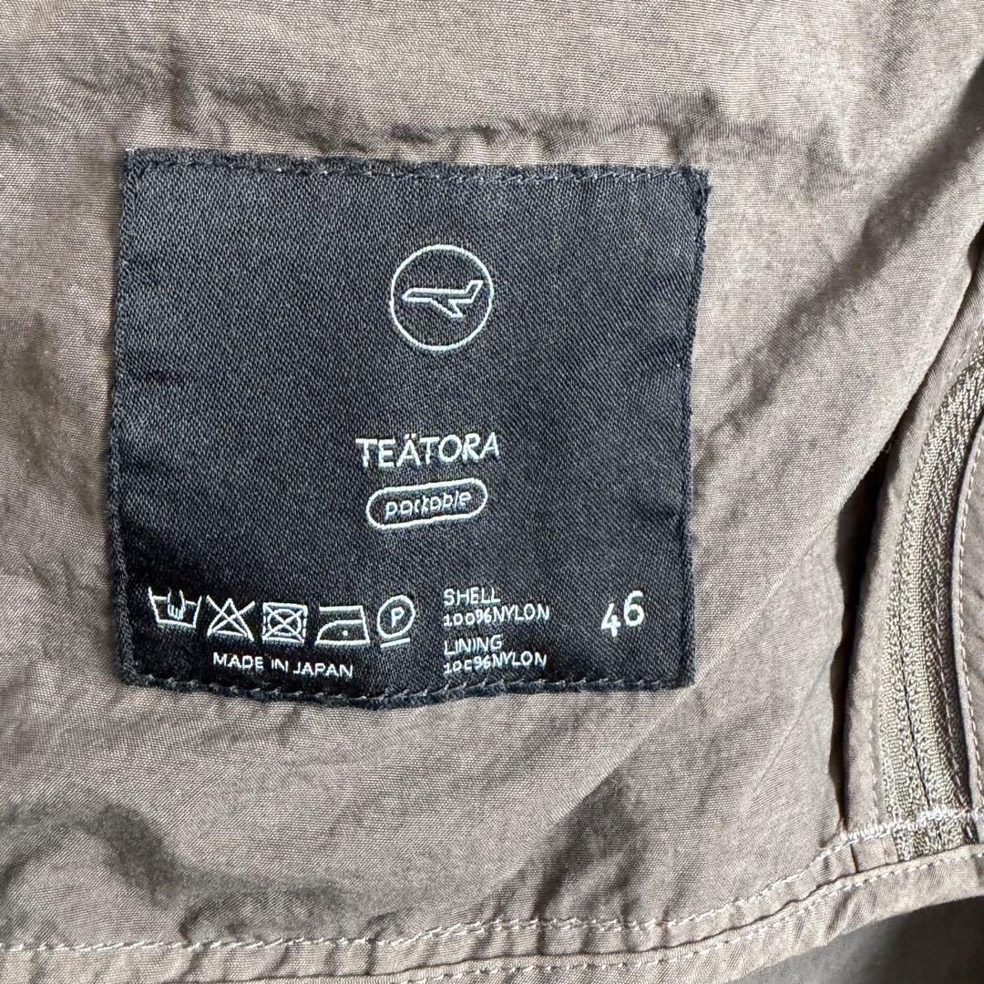 ジャケット・アウター TEATORA device coat packable olive 46