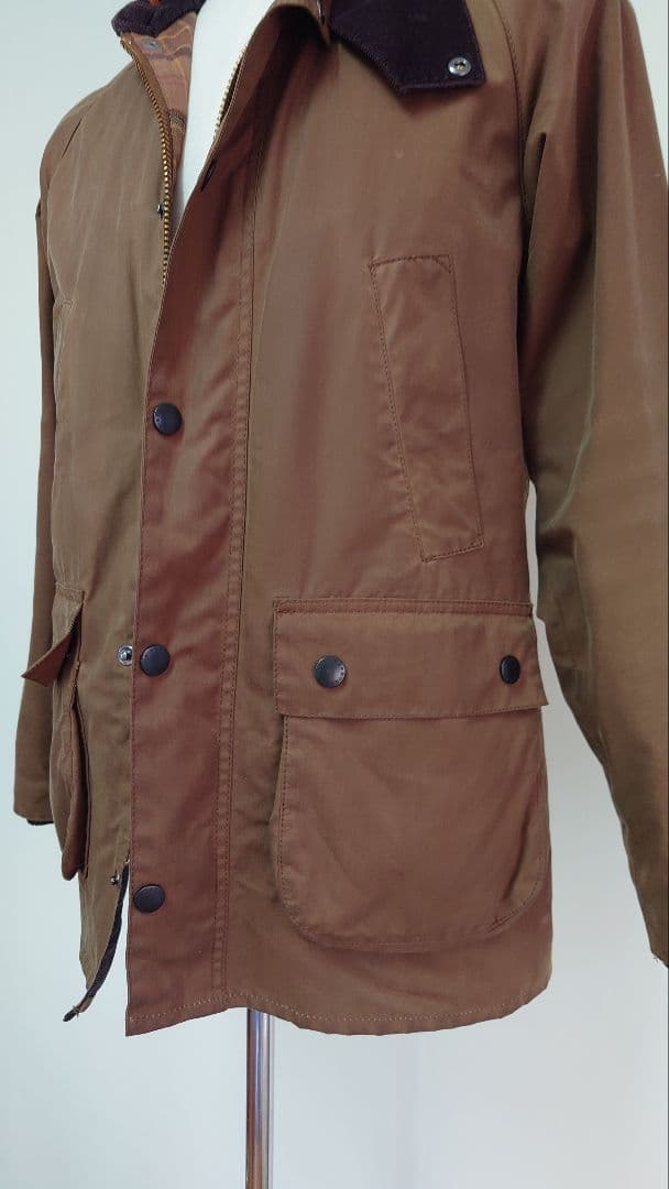 Barbour hooded BEDALE SL 38 ブラウン