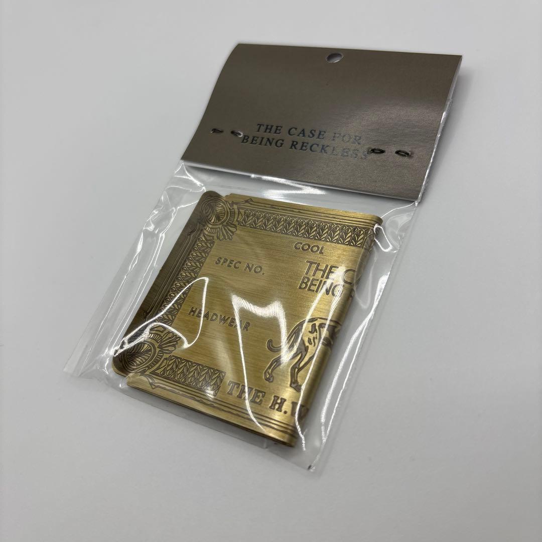 新品 未使用 THE H.W.DOG & CO. マネークリップ BRASS