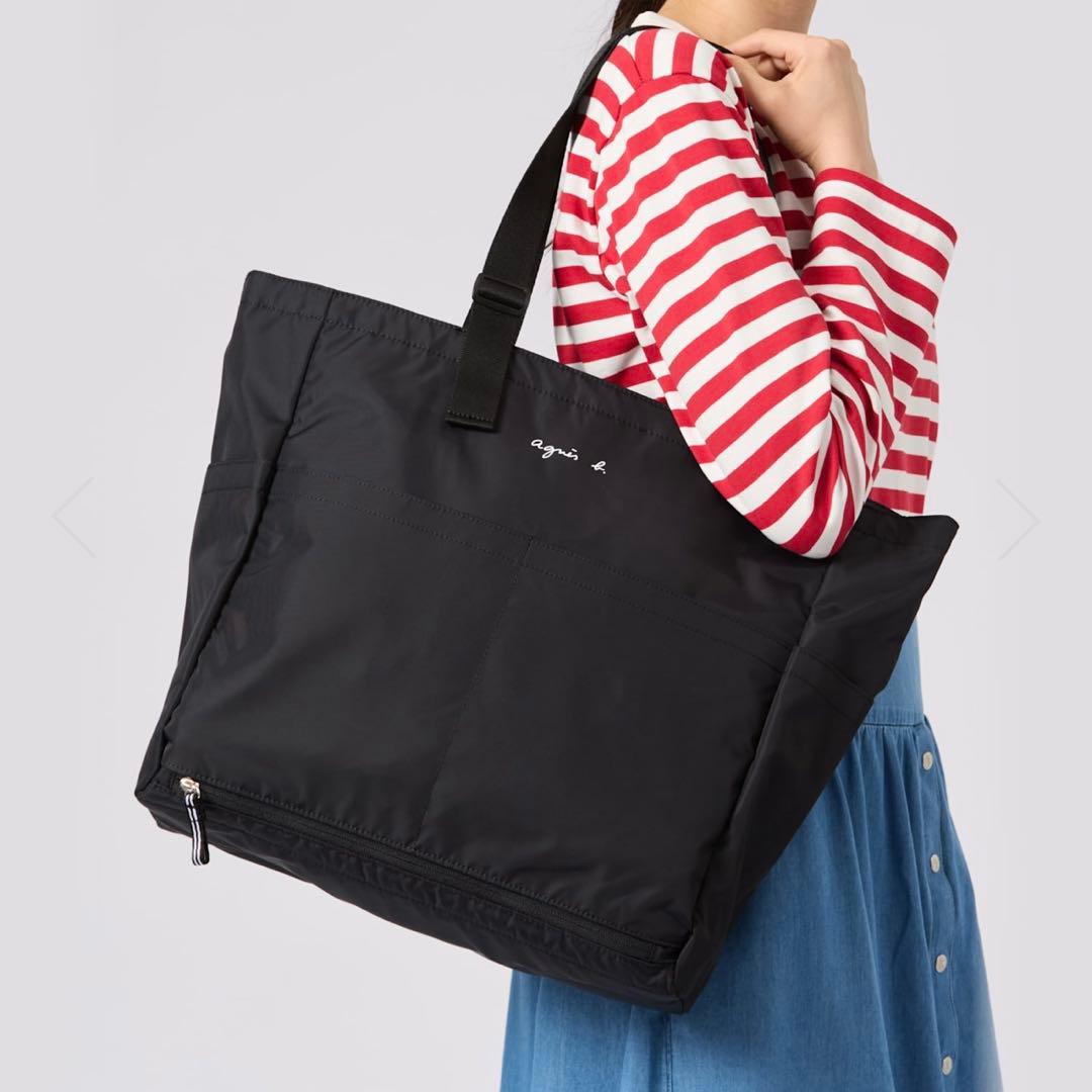 日曜日までのお値下げ！アニエスベー　2way マザーズバック　ペアレンツバック