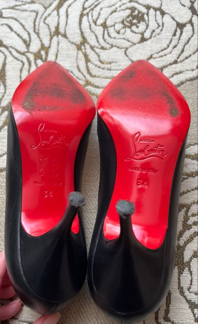 専用⭐️美品⭐️おトク✨ルブタン ヒール パンプス 黒 22cm⭐️