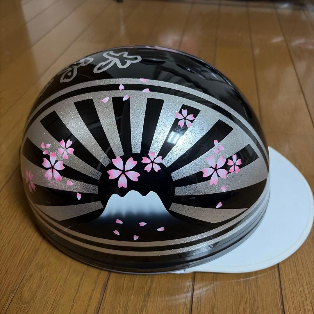 コルク半　カスタム　富士日章　三つボタン ラメ　桜　高級クリヤ