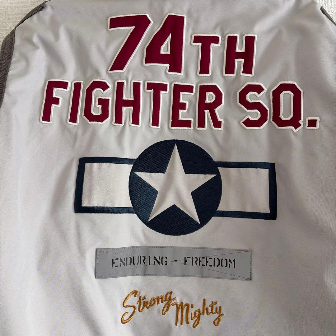 AVIREX アメリカ空軍スタイル ジャンパー 74TH FIGHTER SQ.