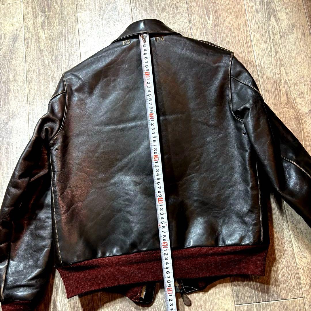 よんす❤️極美品❤️即購入OK❤️バズリクソンズ A-2 36 ❤️赤リブ❤️