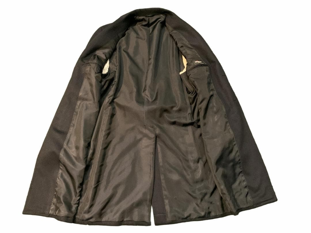 【美品】キートン　Kiton　コート 　カシミア　ブラック　50