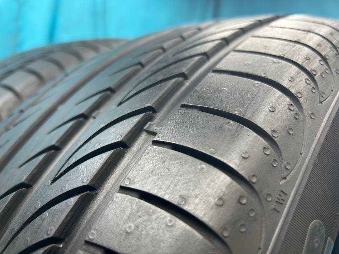 ①2024年製225/55R16バリ山！ツブ有り！中古タイヤ2本セット