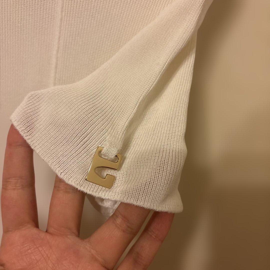 GUCCI ホワイト 半袖ニット L