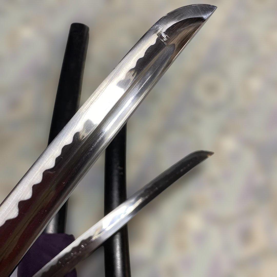 居合大刀(刀袋付)と脇差模造刀