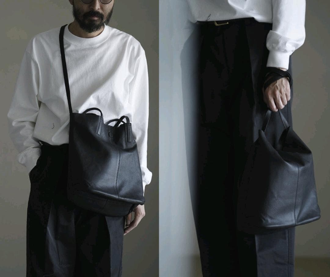 新品■Morphee 3WAY MEDIUM TOTE BAG SHORT 黒