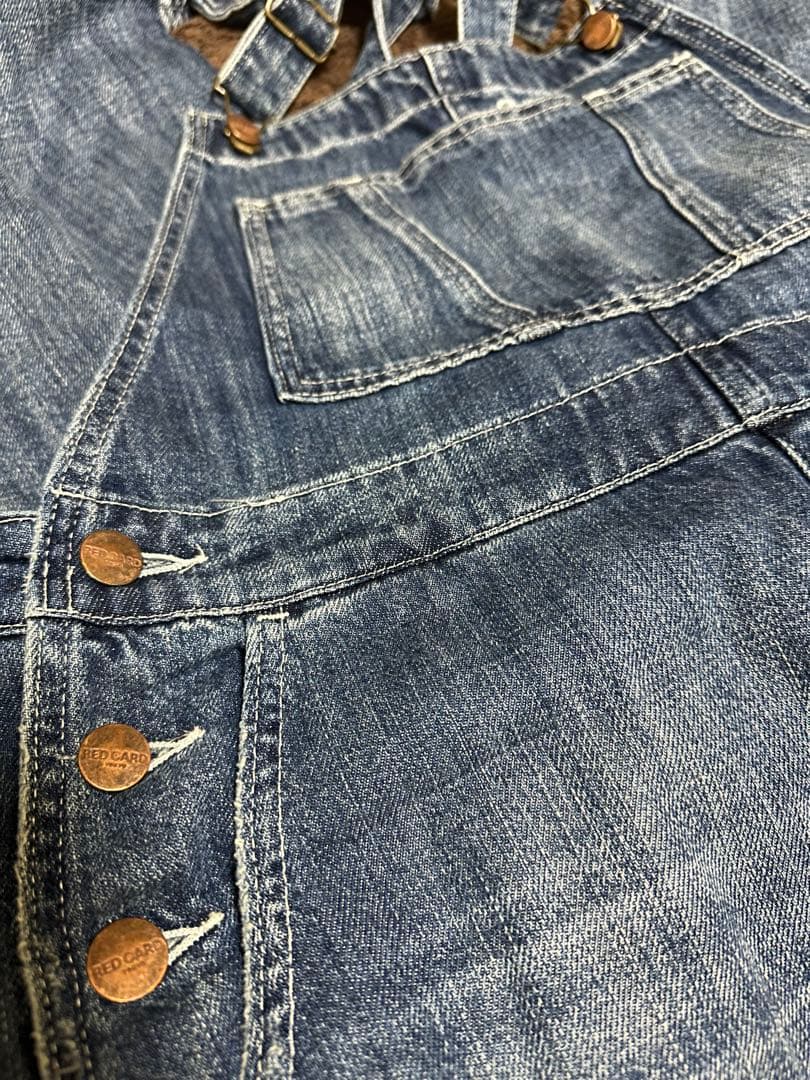 REDCARD TOKYONomad 2 デニムオールインワン　サイズ0 日本製