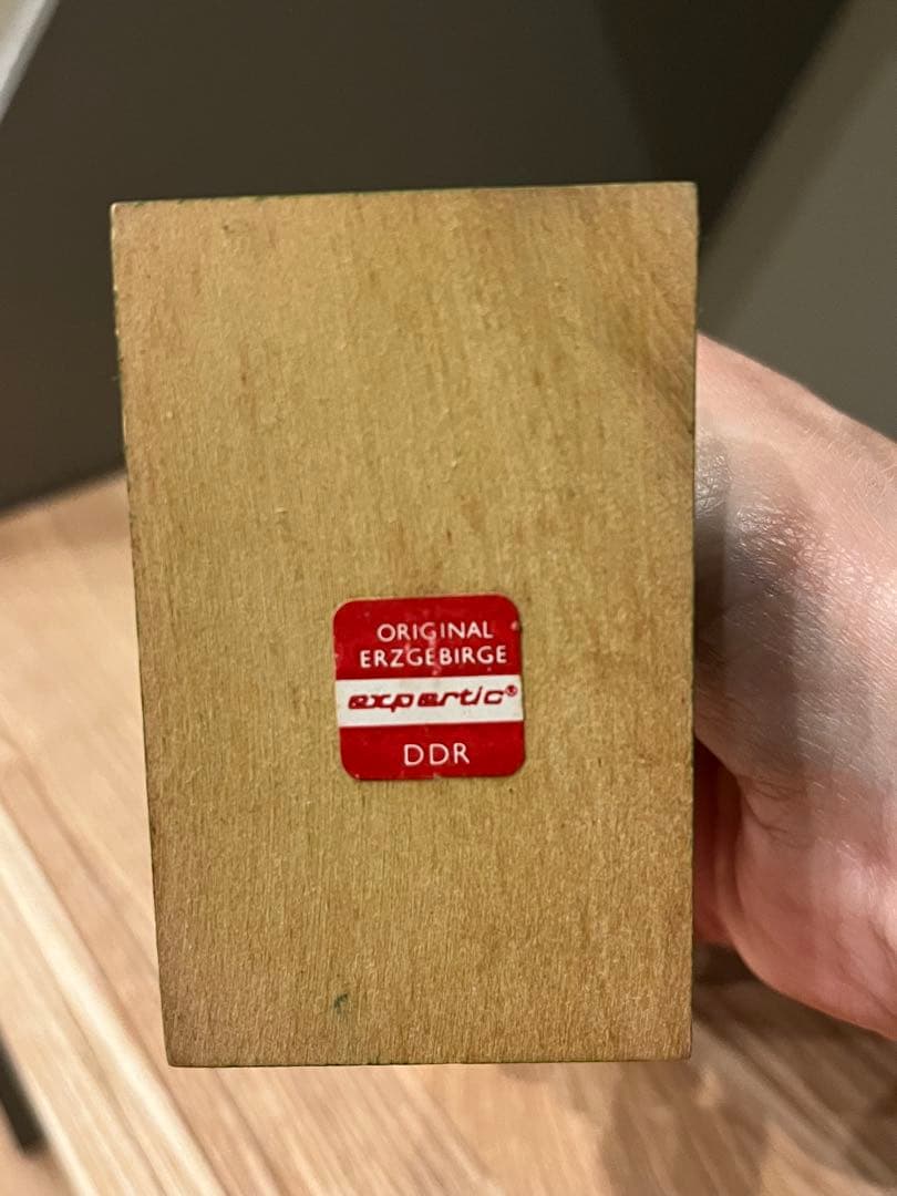 東ドイツくるみ割り人形　Original Erzgebirge Expertic