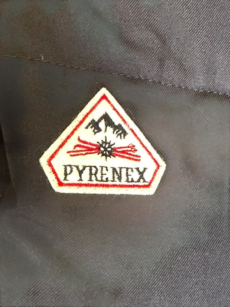 【極美品】PYRENEX GRENOBLE ダウン ネイビー ファー付き