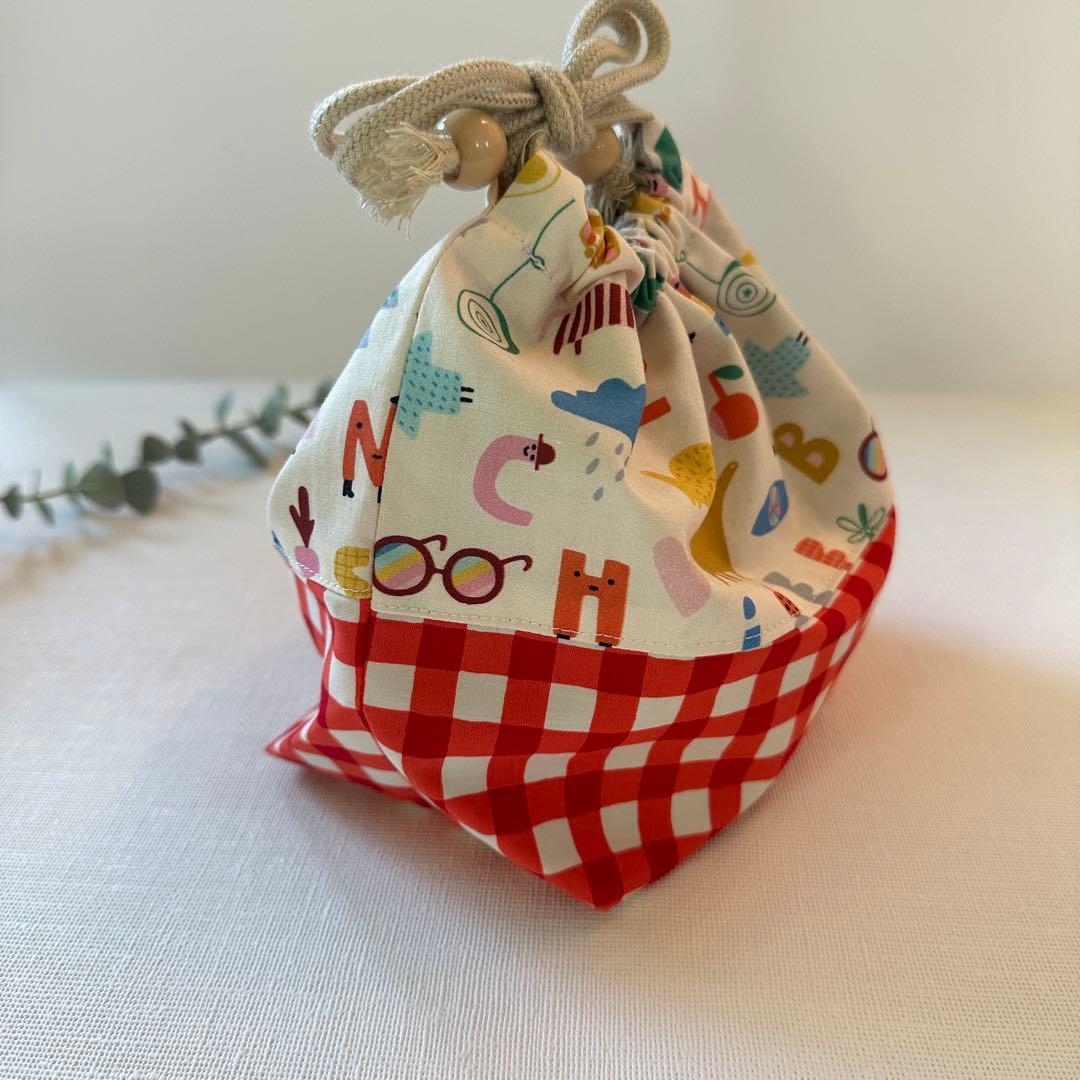 【展示品】お弁当袋　ランチョンマット　2点　セット　入園入学準備