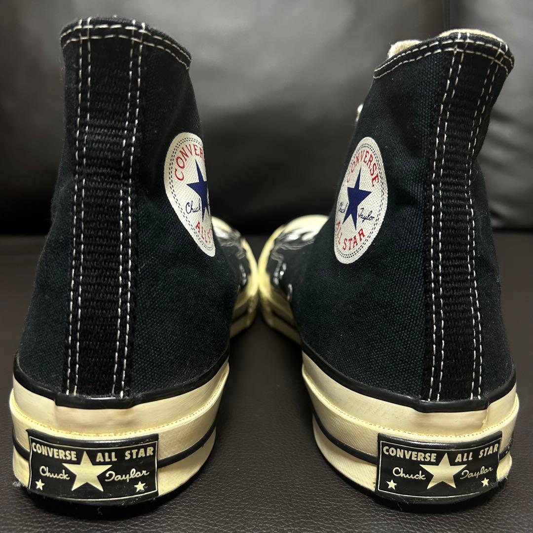 【廃盤　美品】CONVERSE CT70 HI BLACK 26㌢　旧パッチ