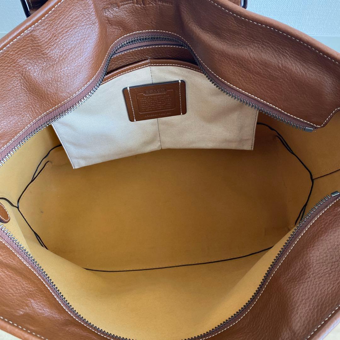 Coachコーチ　トートバックC9726 メンズ レザー　ブラウン
