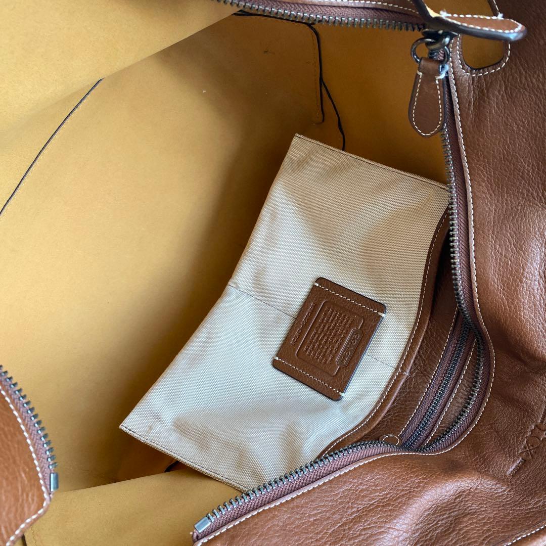 Coachコーチ　トートバックC9726 メンズ レザー　ブラウン
