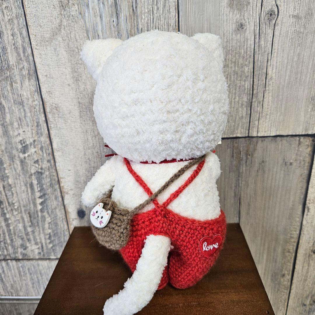 【新品未使用】 編みぐるみ作家 Aroma-ma アロママさま 白猫