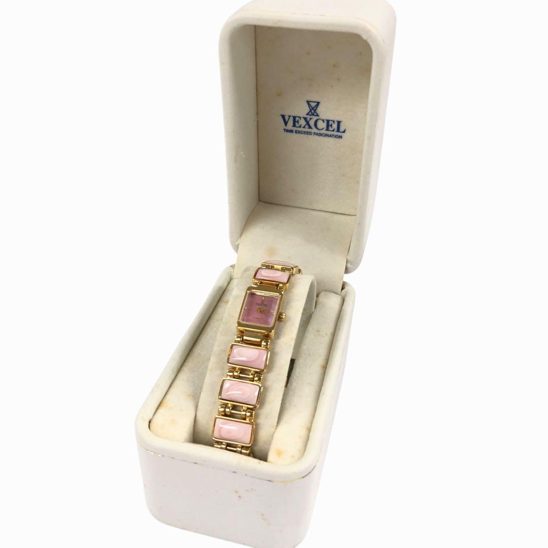 美品 VEXCEL ヴェクセル レディース腕時計 クォーツ 稼働品