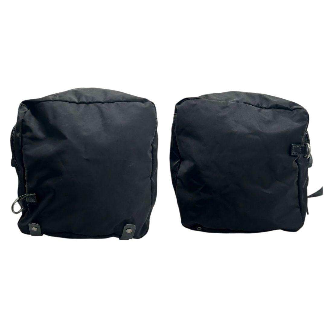 美品　トゥミ　ボストンバッグ　黒　ロゴプレート　2way　A4収納　ナイロン　x