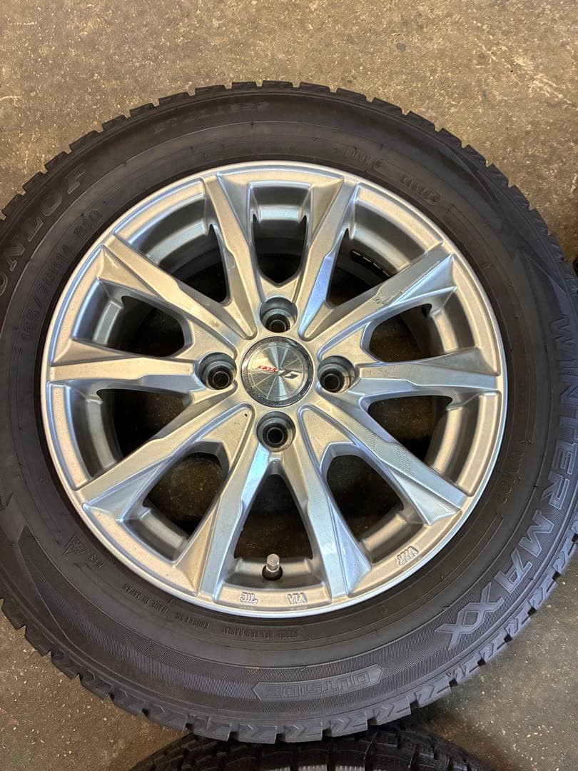 旧アクア、旧パッソ、旧ヴィッツに❗️165/70R14スタッドレスセット❗️