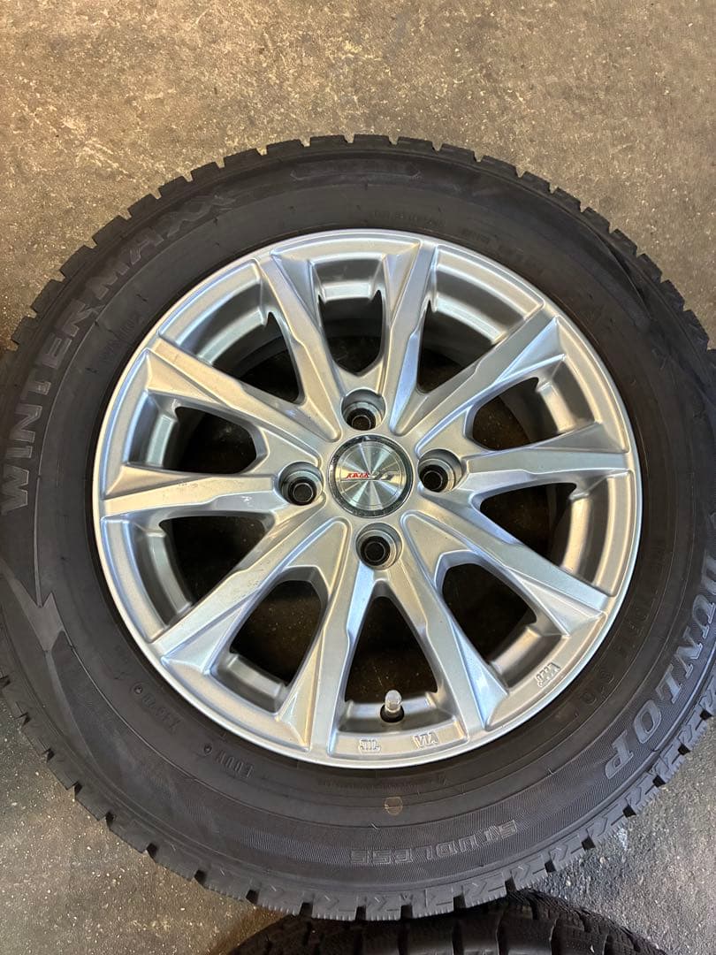 旧アクア、旧パッソ、旧ヴィッツに❗️165/70R14スタッドレスセット❗️