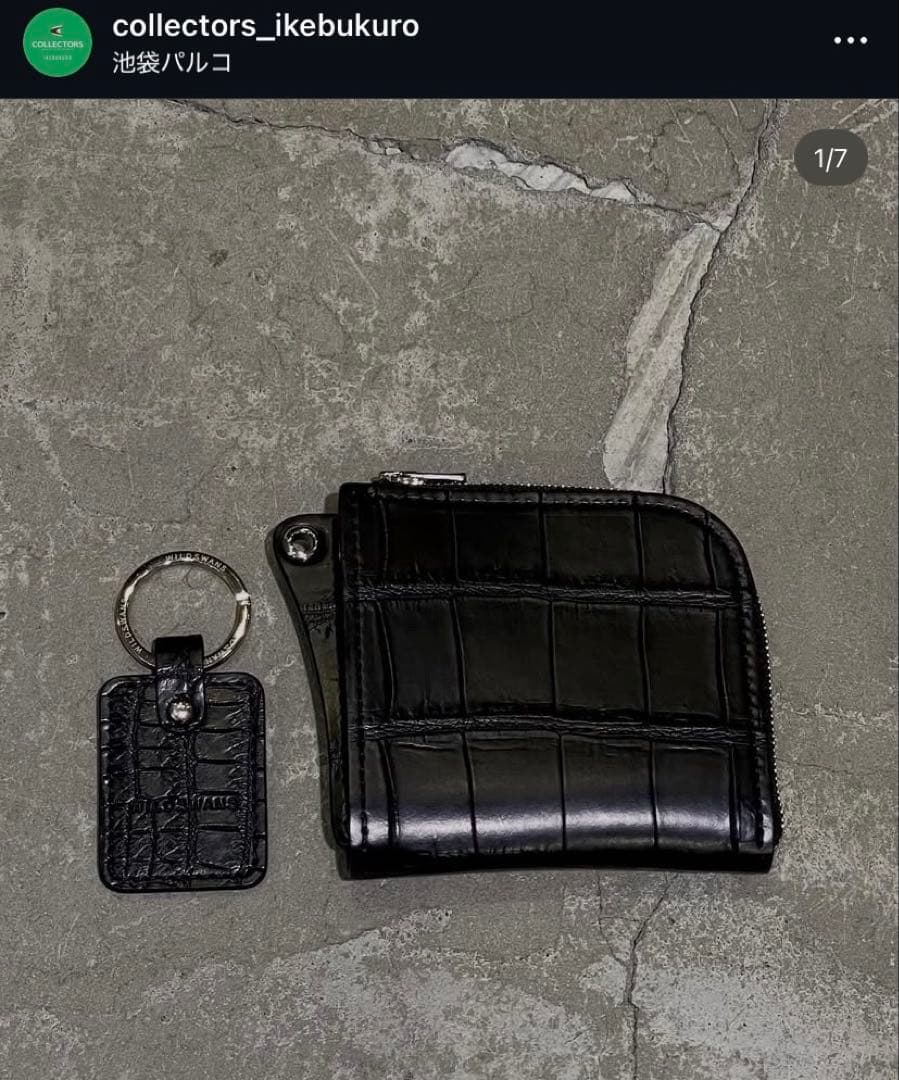 新品■WILDSWANS COLLECTORS別注 限定クロコダイルALARD