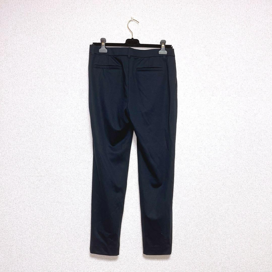 UNTITLED スーツ セットアップ ノーカラー ジャケット パンツ ネイビー