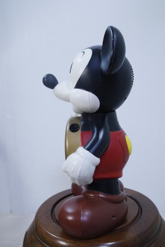 ◆ヴィンテージ　ミッキーマウス　Disney　Timeウェイクアップ置時計
