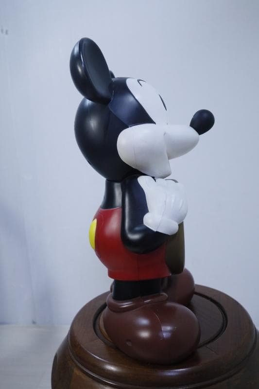 ◆ヴィンテージ　ミッキーマウス　Disney　Timeウェイクアップ置時計