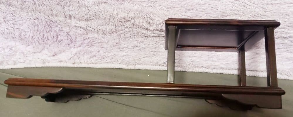高級展示会用❕黒檀花台❗