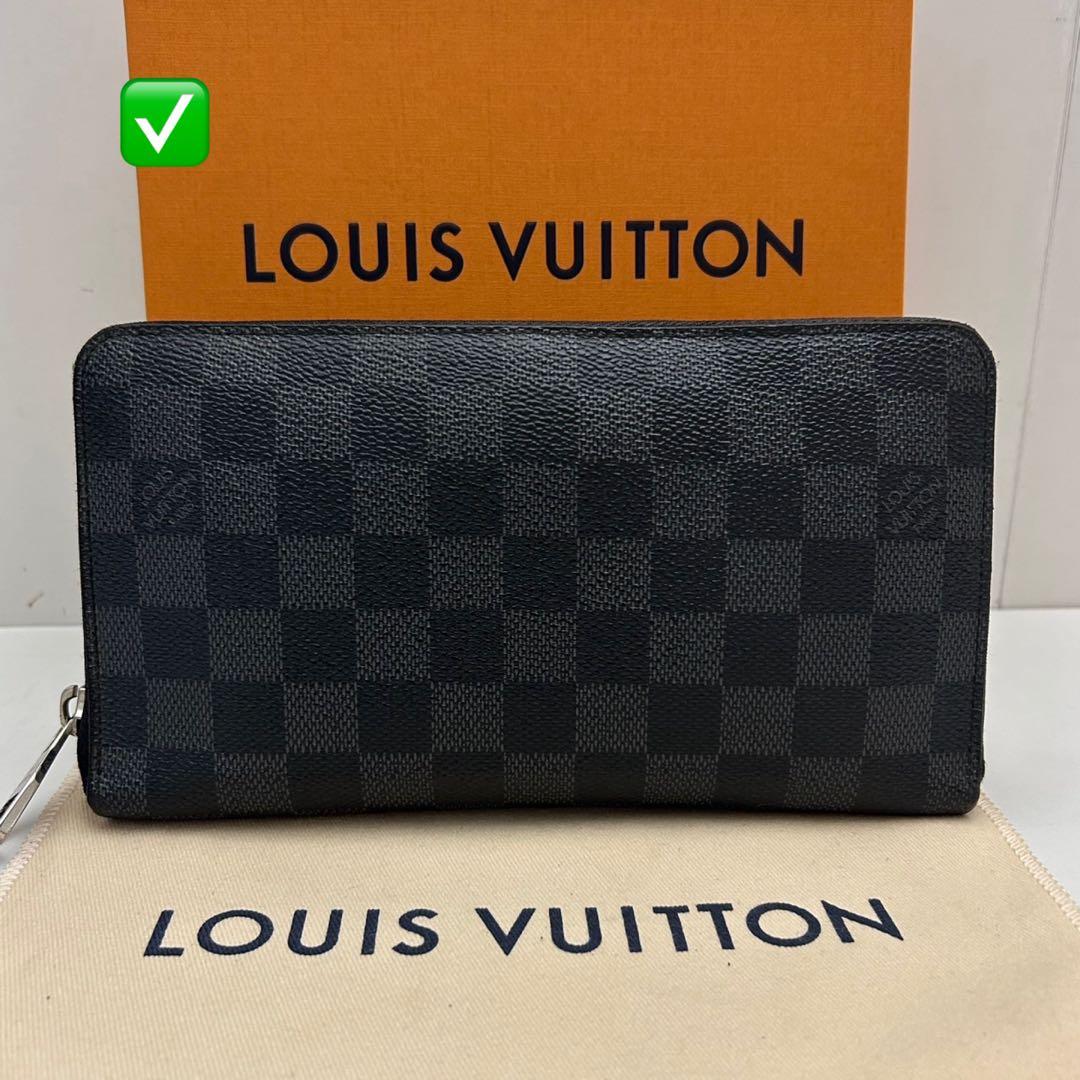 【良品】✅メンテ済み　ルイヴィトン　ダミエ　ジッピー　オーガナイザー　長財布