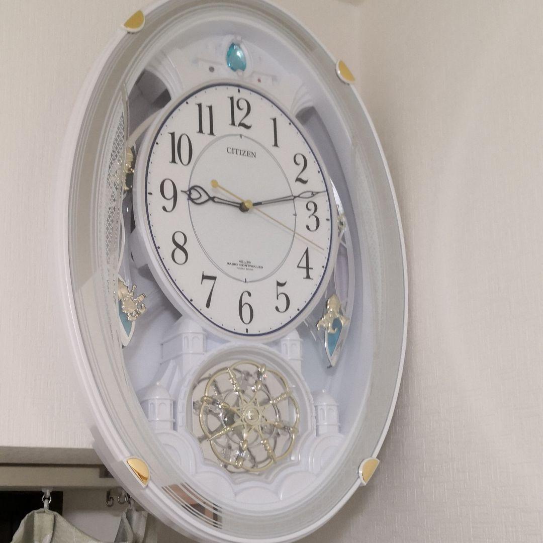 シチズン 4MN484-N03 [電波掛時計 パルミューズクイーンダムN]