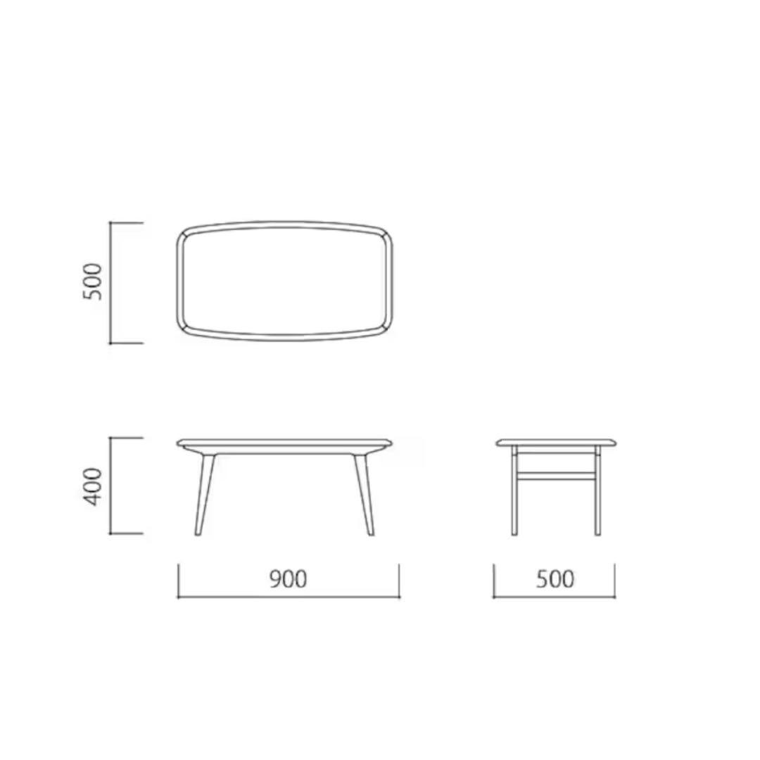 IDEE イキ ローテーブル イデー 無印良品
