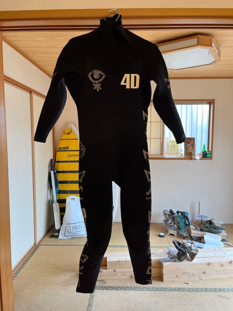 4D ウェットスーツ 4 DIMENSIONS3mmフルスーツ