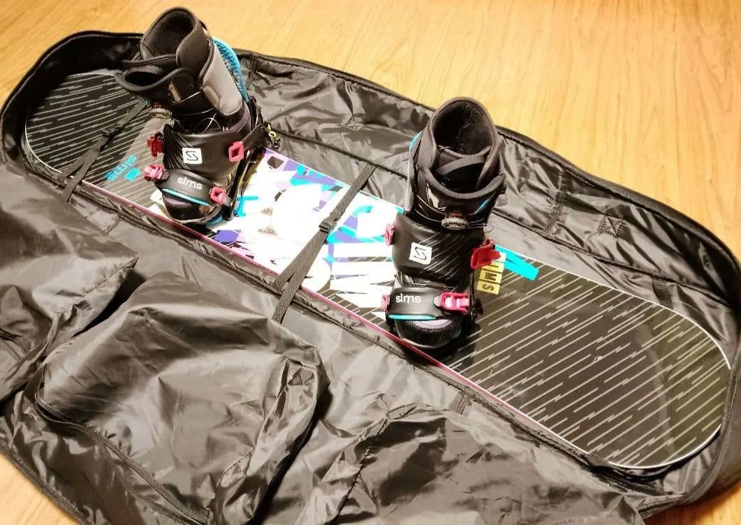 ★使用2回！SIMS スノーボードセット 151 ダブルBOAブーツ 26cm★