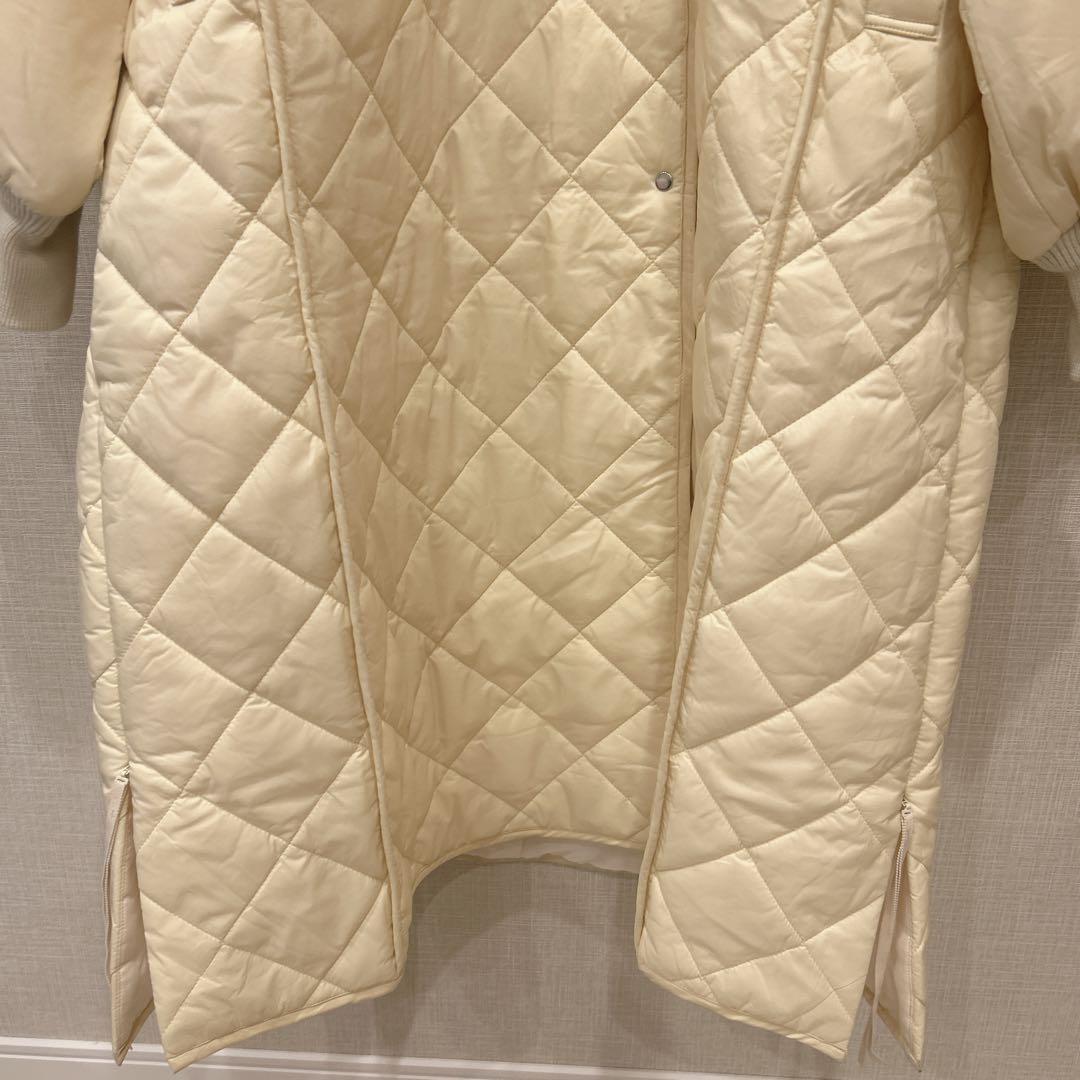 美品✨ADAM ET ROPE アダムエロペ スタンドネックキルティングコート