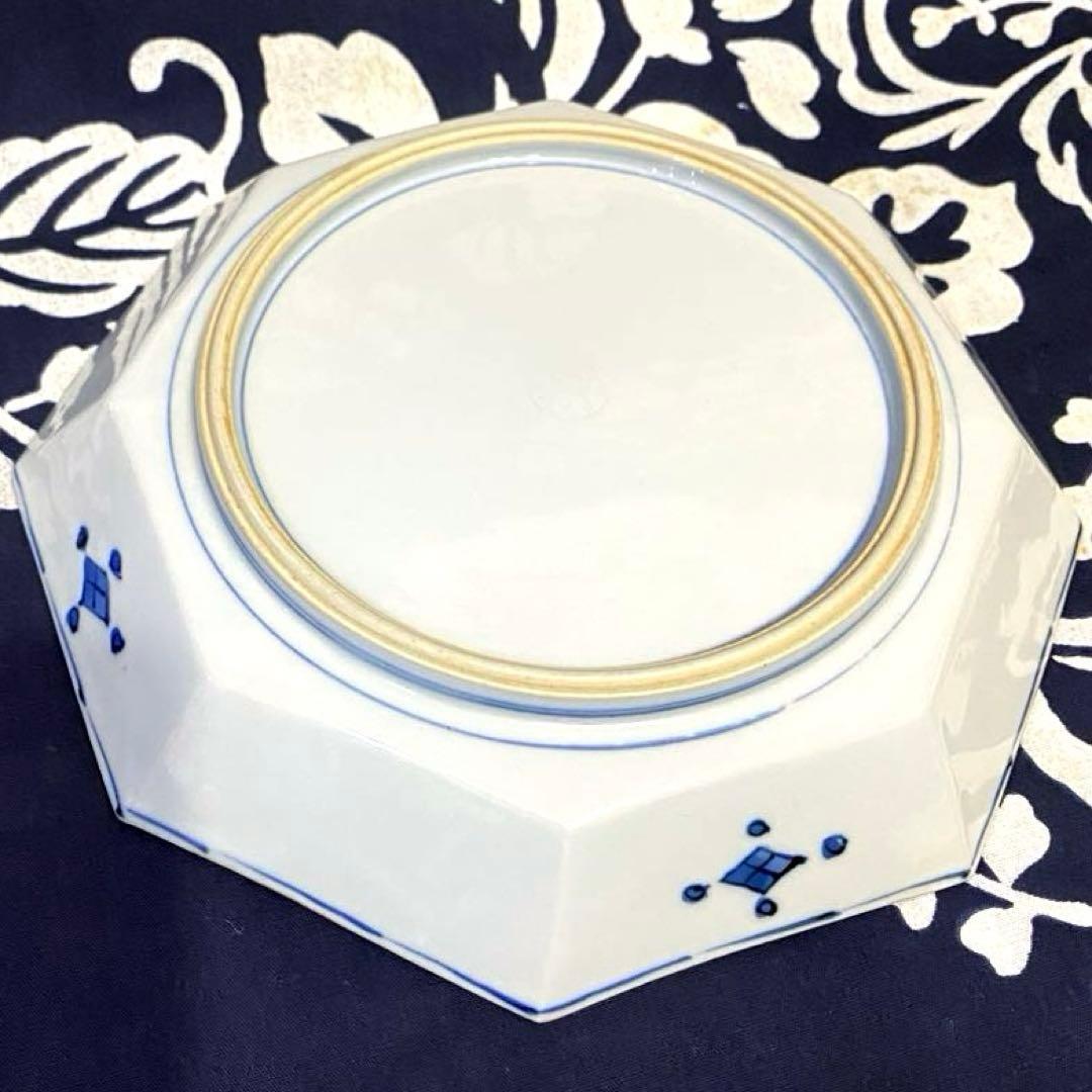 京焼　加藤雲泉　唐子八角皿　二枚組　京都　清水焼　高級食器　お正月・お祝いにも②
