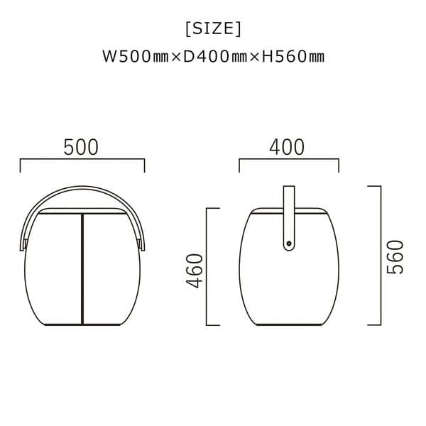 新品未使用 ハンドル付きスツール 軽量 北欧 おしゃれ かわいい ライトブルー