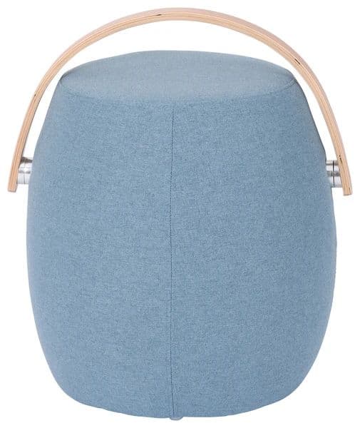 新品未使用 ハンドル付きスツール 軽量 北欧 おしゃれ かわいい ライトブルー