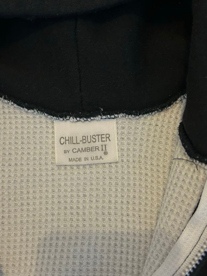 camber chill buster 00s 90s usa製 パーカー　短丈