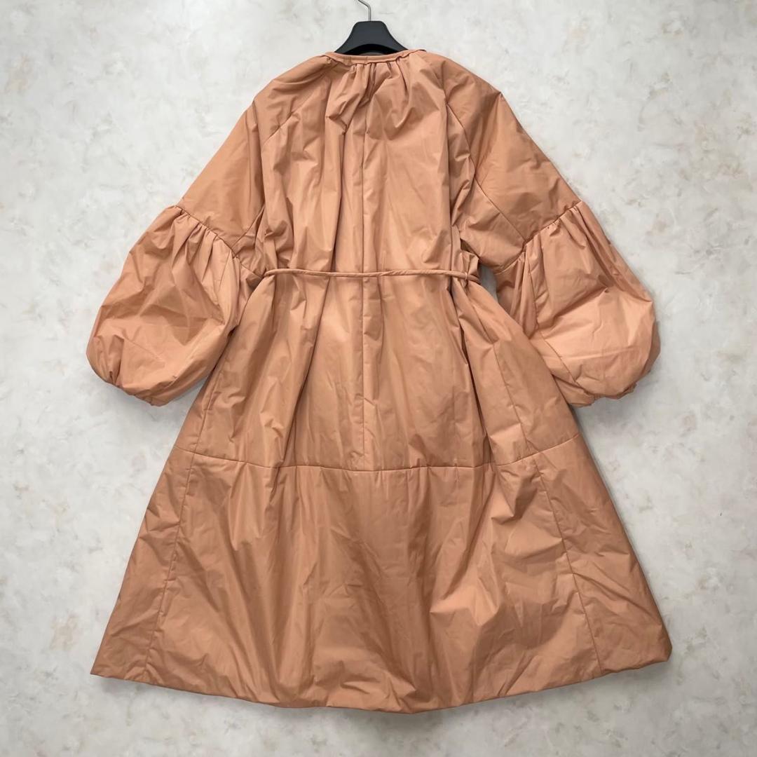 【極美品】Drawer タフタギャザースリーブコート 36　S　フレア　Aライン