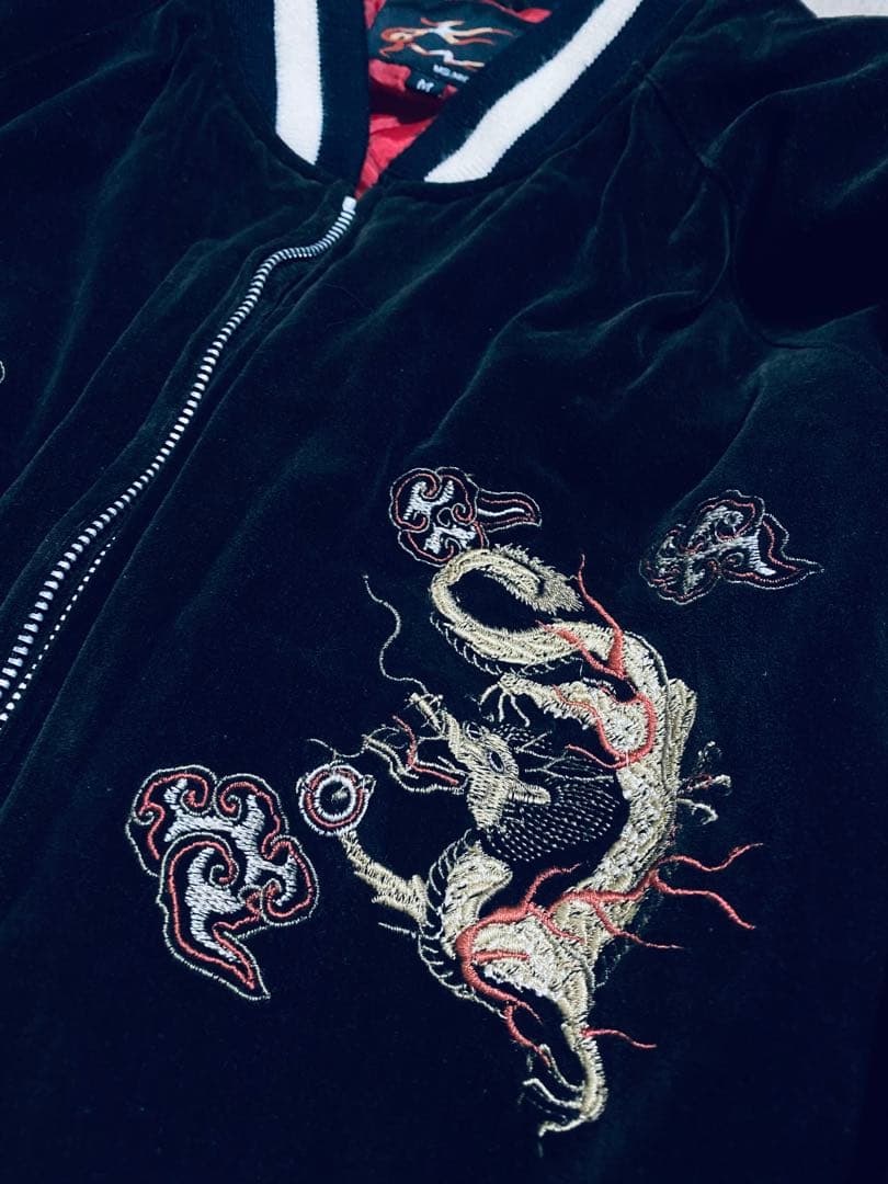 NICX SIXX 別珍 龍日本限定 スカジャン vintage unisex