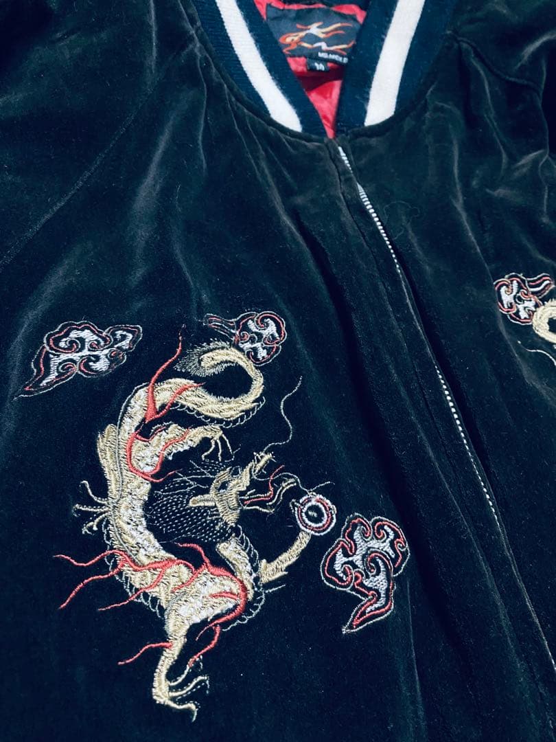 NICX SIXX 別珍 龍日本限定 スカジャン vintage unisex