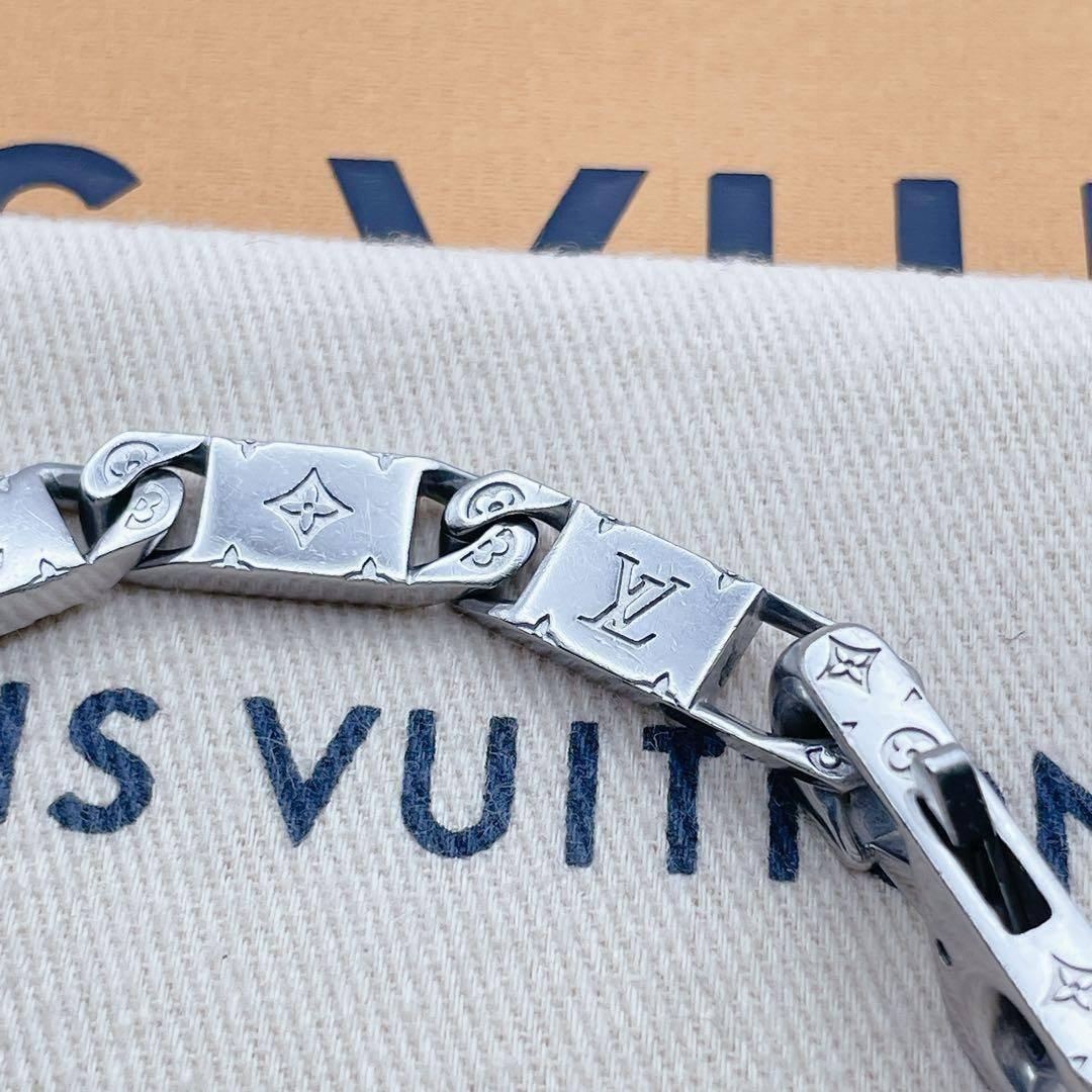 LOUIS VUITTON タイドアップ　ブレスレット　モノグラム　ブラスレ