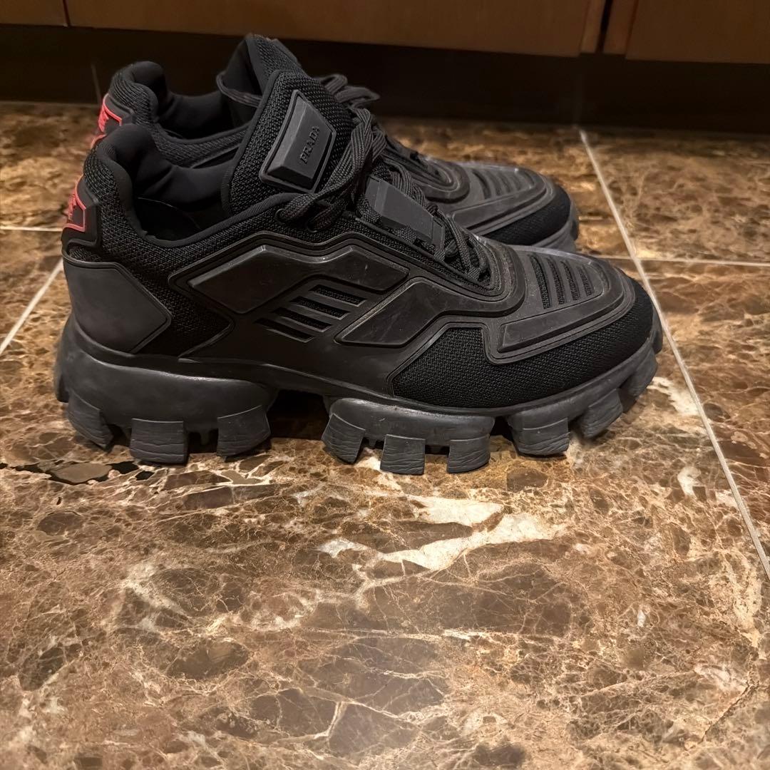 T*U様 PRADA CLOUDBUST THUNDER ブラックスニーカー　美