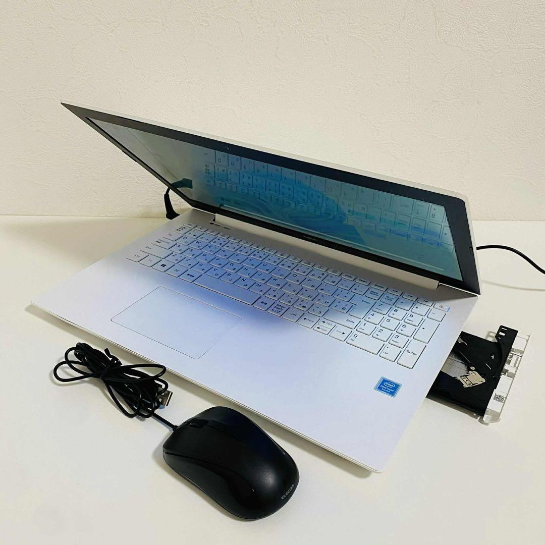 Y92 NECノートパソコンSSDメモリ8G高速 Windows11オフィス付き
