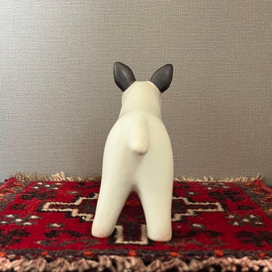 Lisa Larson ブルテリア 右目ブチ