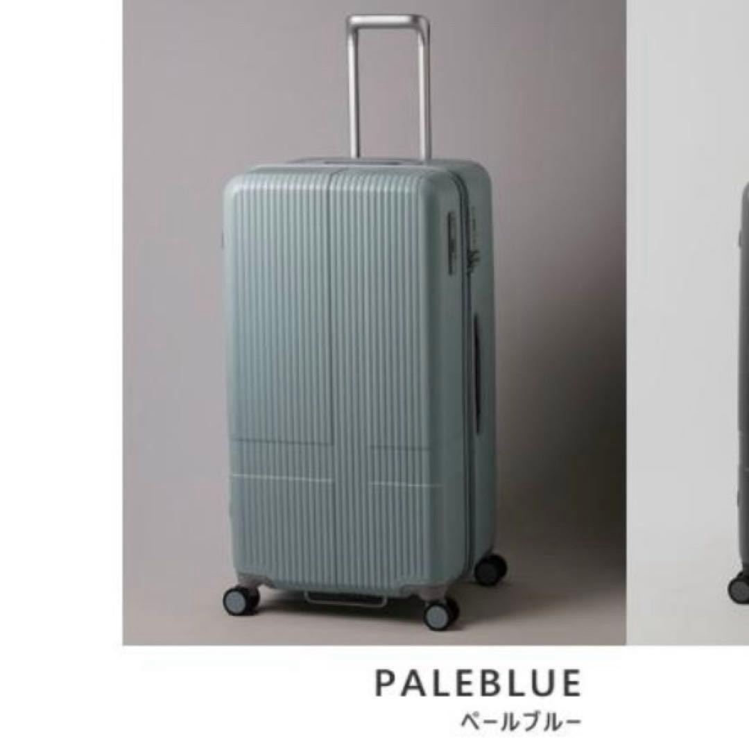 【新品未使用】イノベーター スーツケース Lサイズ　92L ペールブルー