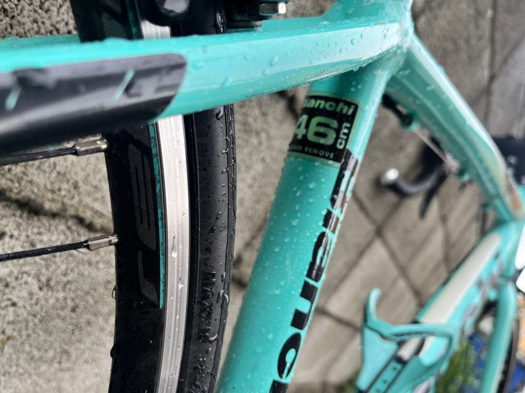 夕Bianchi ロードバイクチェレステTiagra20段変速46size