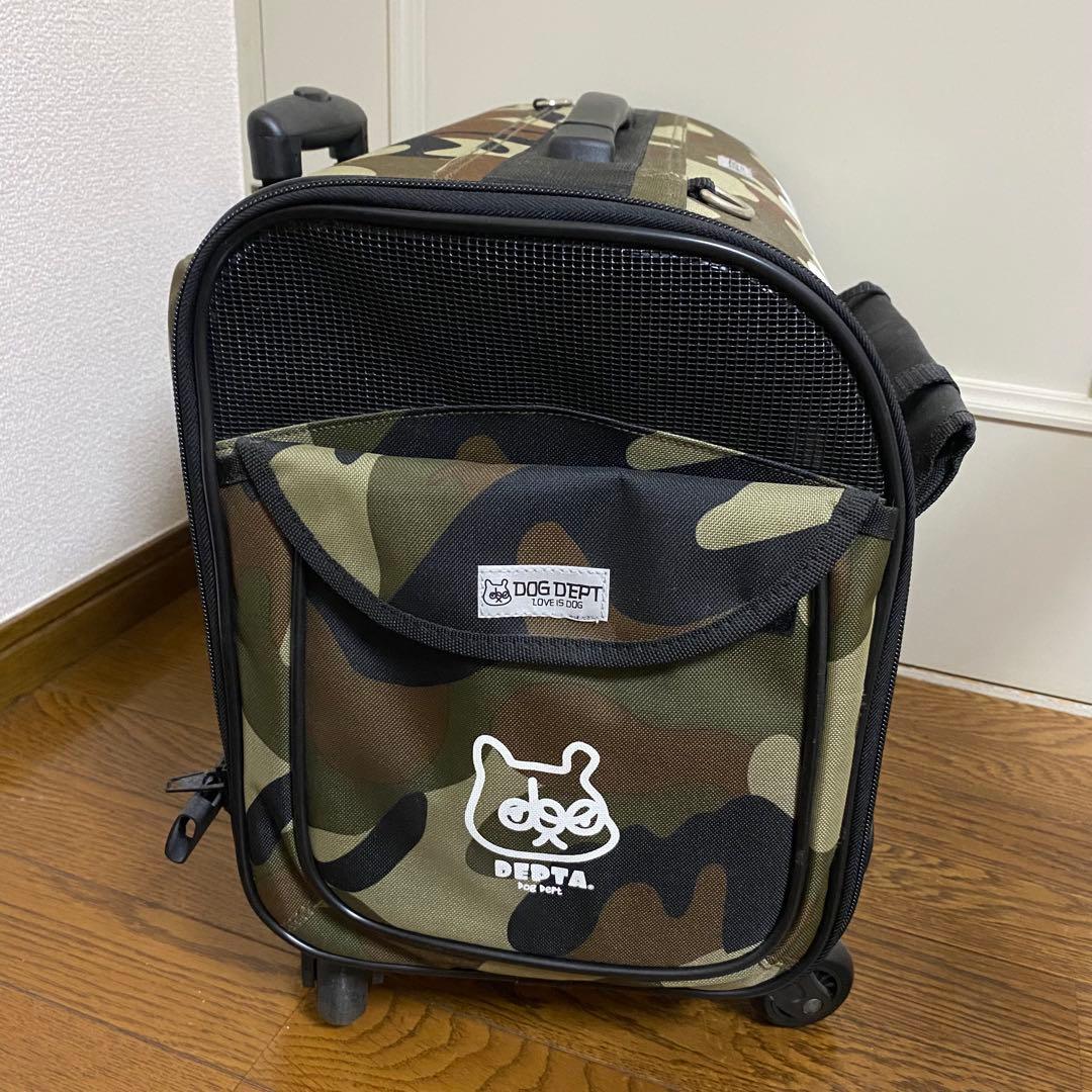 【生産終了・完売品】DOGDEPT ペットカート　迷彩柄